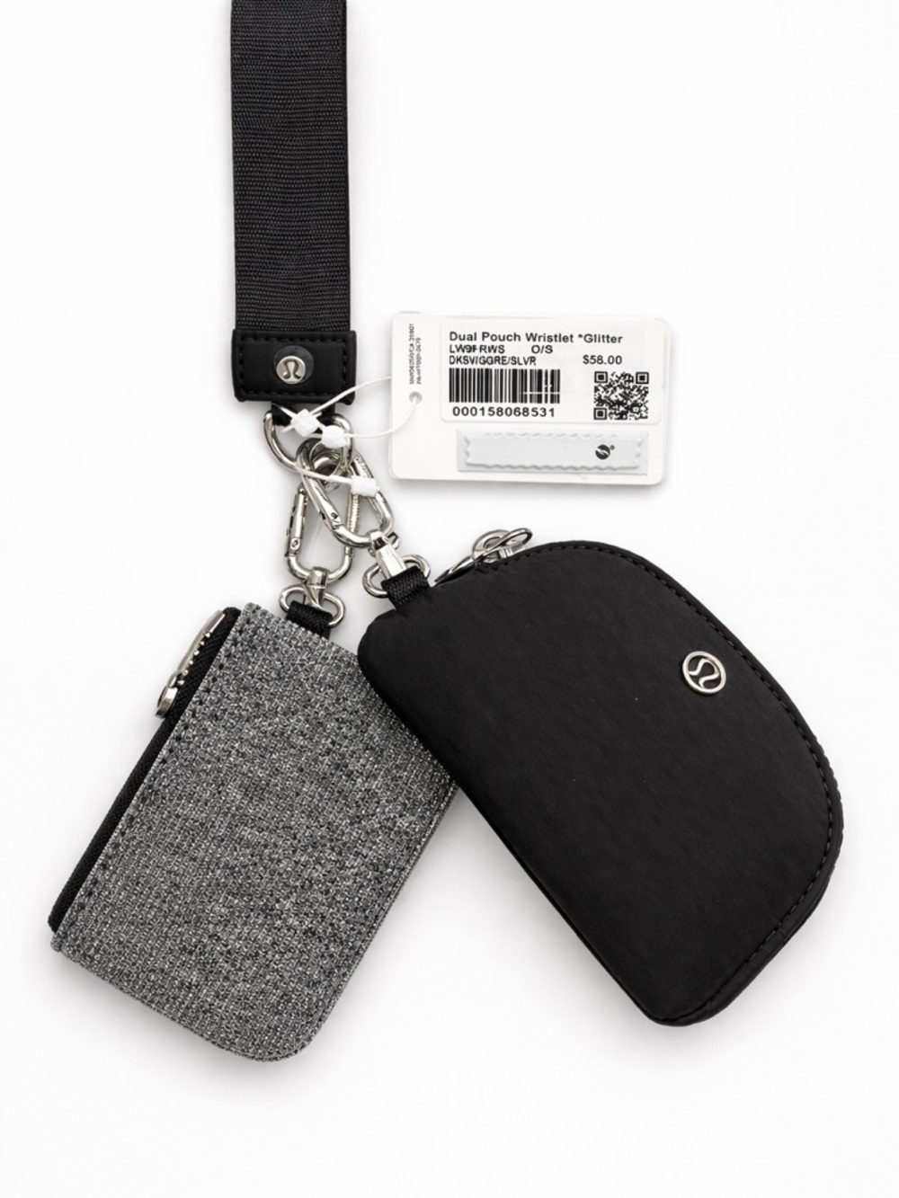 Lululemon Dual Pouch Wristlet Glitter ✨ NWT Rare/HTF - Picture 6 of 6